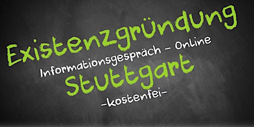 Existenzgründung Informationsveranstaltung - Online AVGS  Stuttgart