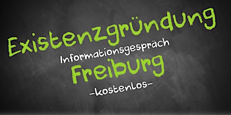 Existenzgründung Informationsveranstaltung - Online AVGS  Freiburg