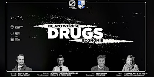 De Antwerpse Drugseconomie | Debat georganiseerd door Capitant & LVSV