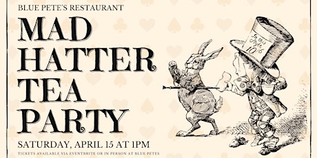 Mad Hatter Tea Party (1PM)
