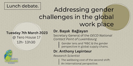Lunch debate: Addressing gender challenges in the global work place