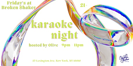 Karaoke Night at Broken Shaker NY