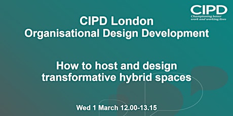 Imagem principal do evento How to host and design transformative hybrid spaces