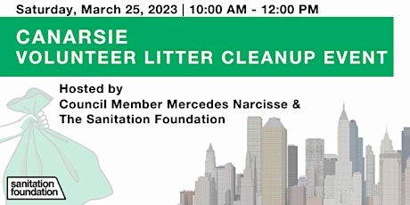 Canarsie Litter Cleanup with Council Member Mercedes Narcisse
