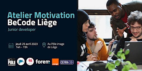 BeCode Liège - Atelier motivation - Junior developer
