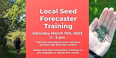 ReForest London Local Forecaster Training