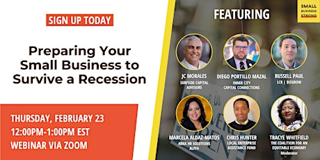 Preparing your Small Business to survive a Recession