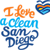Logotipo de I Love A Clean San Diego