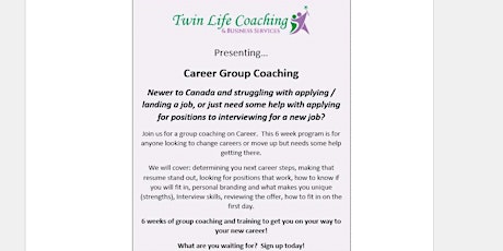 Career Transitions Group Coaching