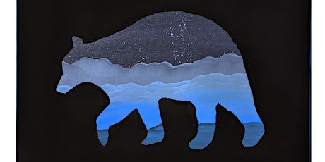 (Series) Canadian Wildlife Silhouette: Painting Beginners - STIRLING