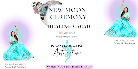 KUNDALINI ACTIVATION New Moon Ceremony w/ CACAO, Sound Healing, Intentions