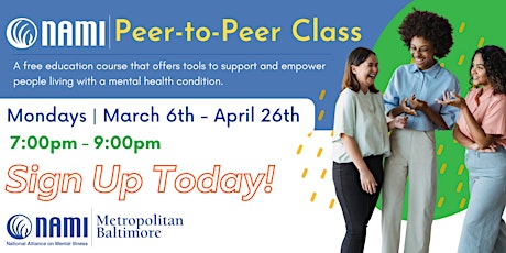 NAMI Peer-to-Peer Mental Health Class primary image