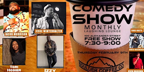 Boulder Laughing Lounge Monthly FREE Comedy Show