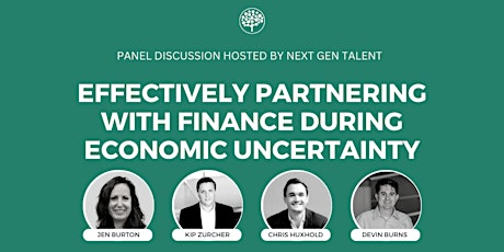 Effectively Partnering with Finance During Economic Uncertainty