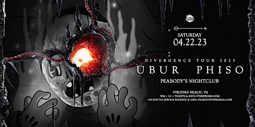 Bass Nation presents Ubur x Phiso: 'Divergence' Tour 2023 - Virginia Beach