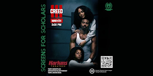 Screens for Scholars: Creed III Movie Screening