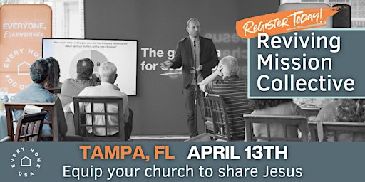 FREE Tampa, FL Pastors' Conference - April 13th