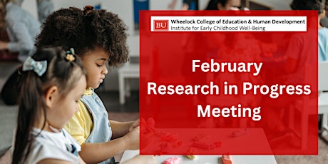 EC Institute February Research in Progress Meeting