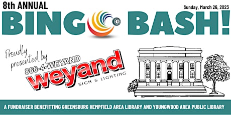 8th Annual Bingo Bash to benefit GHAL and YAPL