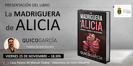 Presentación Quico García "La MADRIGUERA de Alicia" - Librería Bravo