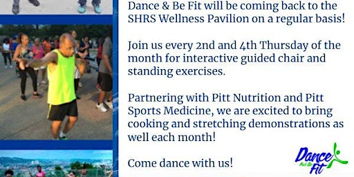 SHRS Wellness Pavilion x Dance and Be Fit: Biweekly Sessions