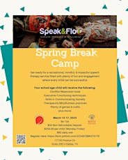 Speak and Flow Spring Break Camp