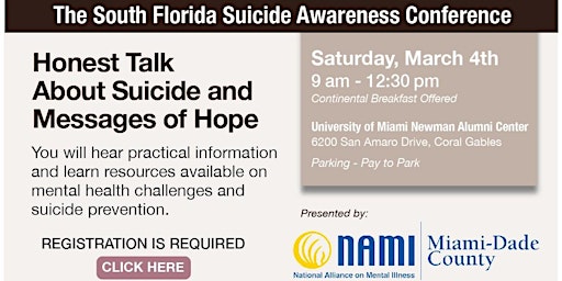 The South Florida Suicide Awareness Conference