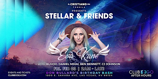 Stellar & Friends - Friday Night After Hours Party