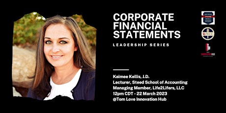 Leadership Series: Corporate Financial Statements
