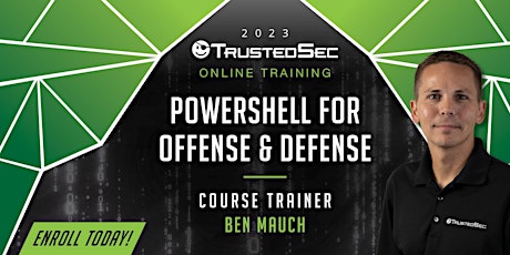PowerShell for Offense and Defense Online Training Course (June 1-2)