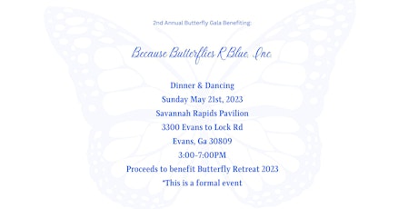 2nd Annual Butterfly Gala