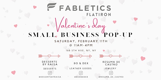 Valentine's Day Small Business Pop-up Shop