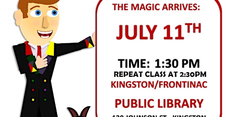 Randy The Magicman Live Show : Kingston-Frontinac Public Library primary image