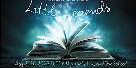 Weecital 2023 - Little Legends - CenterStage PAA -  Saturday 9:00 AM