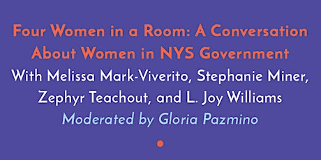 Four Women in a Room: A Conversation about Women in NYS Government