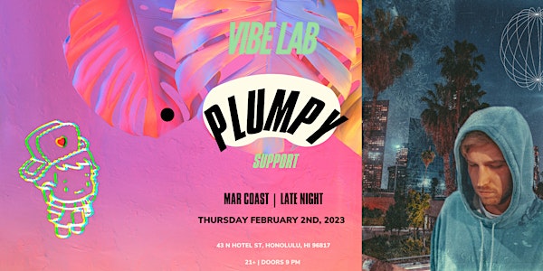 Vibe Lab presents Plumpy @ NextDoor