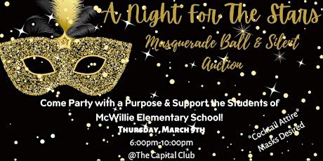 A Night for the Stars: Masquerade Ball & Silent Auction