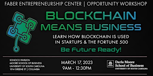 Faber Entrepreneurship Center presents: Blockchain Means Business