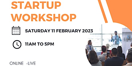 Business Startup Workshop - Online Live