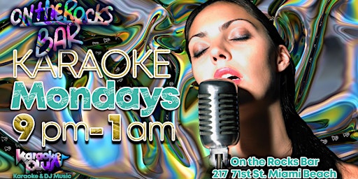 Monday Karaoke Night at On The Rocks primary image