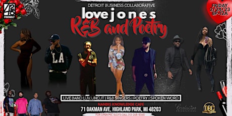 Love Jones - R&B and Poetry