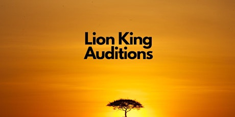 Lion King Auditions