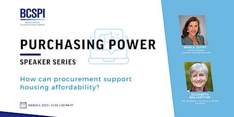 Purchasing Power: How can procurement support housing affordability? primary image