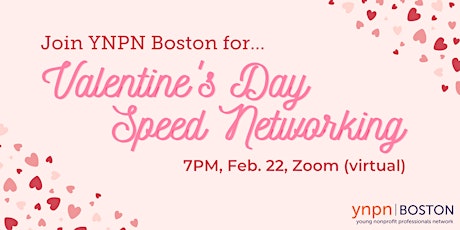 Image principale de YNPN Boston Valentine's Day Speed Networking