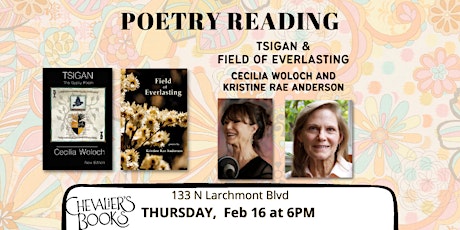 Book Talk! Cecilia Woloch & Kristine Rae Anderson Read Poetry