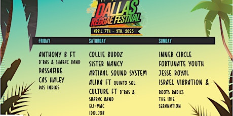 Dallas Reggae Festival 2023 Vendors