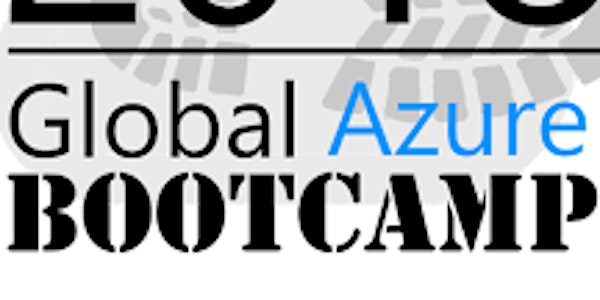 Global Azure Bootcamp 2018 - Mumbai