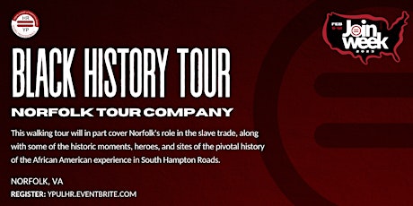 Join Week 2023: Norfolk Black History Tour primary image