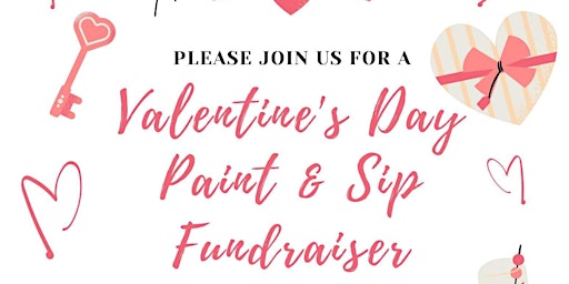 Valentine's Day Paint and Sip Fundraiser