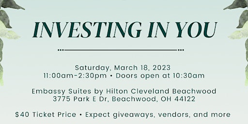 Nit's Brunch and Talk "Investing in You"